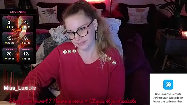 Miss luxiole online show from October 16, 7:26 pm
