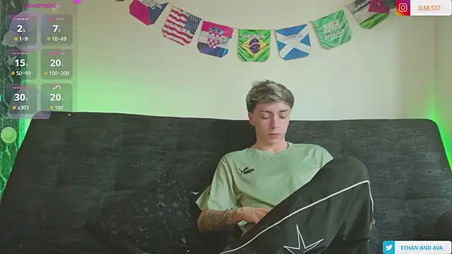 ethan and ava online show from June 17, 12:29 pm
