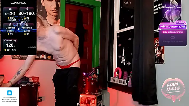 LiamIdols online show from March 11, 3:18 pm