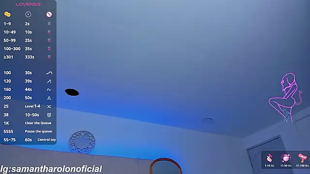 Samantha Rolon online show from February 6, 6:18 am