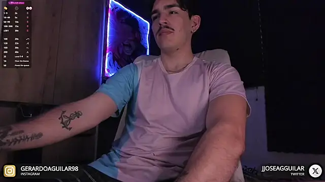 Snapshot of MaasterGerry chatting on January 24, 12:52 am MaasterGerry online show from January 24, 12:52 am