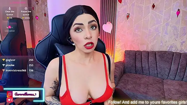 Aurora thomas  1 online show from February 11, 4:56 pm