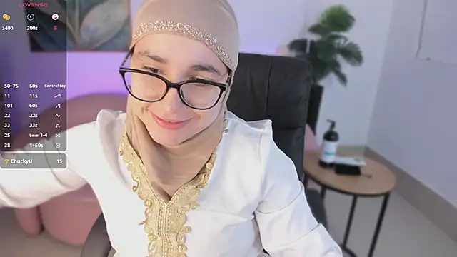 Ayha khalaf online show from October 1, 1:11 am