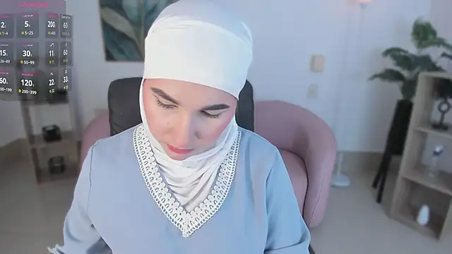 Ayha khalaf online show from November 9, 1:04 am