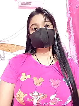 Snapshot of Simran-001 chatting on October 16, 6:36 am Simran-001 online show from October 16, 6:36 am