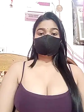 Snapshot of Simran-001 chatting on March 1, 2:46 am Simran-001 online show from March 1, 2:46 am