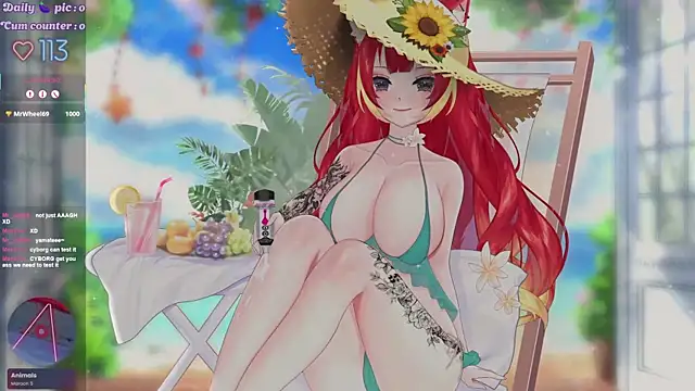 Snapshot of LewdKira_VT chatting on June 21, 5:37 pm LewdKira VT online show from June 21, 5:37 pm
