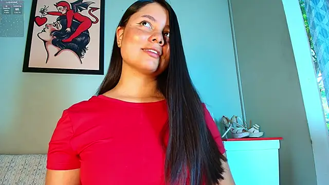 Snapshot of evaa_greey chatting on February 14, 8:05 pm evaa greey online show from February 14, 8:05 pm