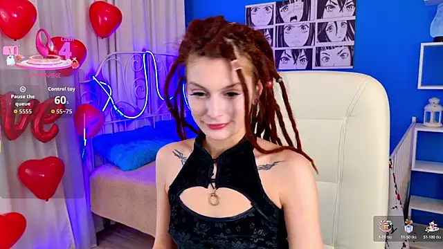 Snapshot of AnTikaMy chatting on February 11, 8:36 pm AnTikaMy online show from February 11, 8:36 pm