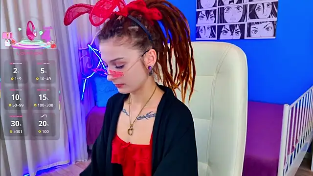 Snapshot of AnTikaMy chatting on March 5, 8:05 pm AnTikaMy online show from March 5, 8:05 pm