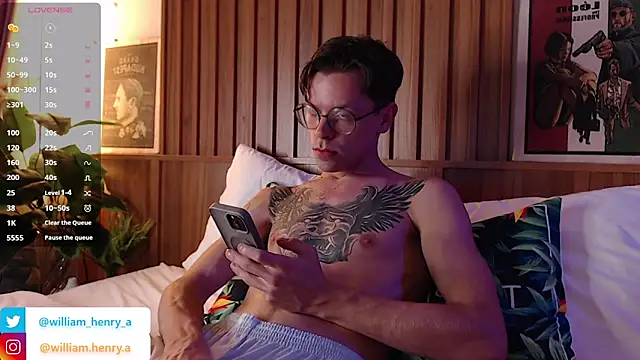 William Henry  online show from January 6, 6:33 pm