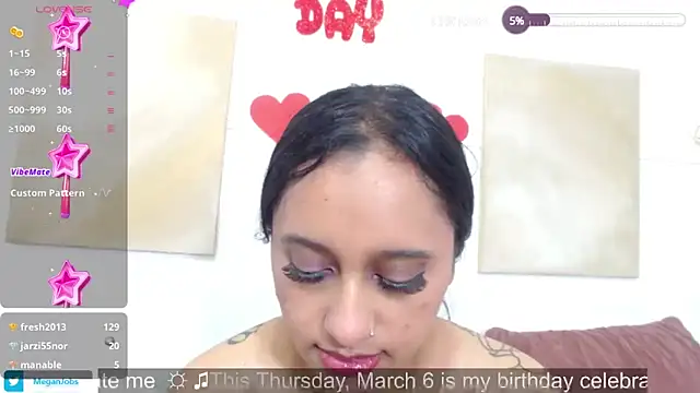 meganjobss online show from March 4, 6:50 pm
