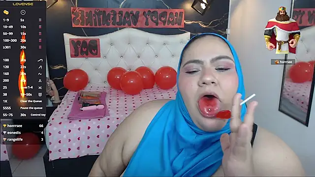 Aaliyah11 online show from February 14, 6:34 am