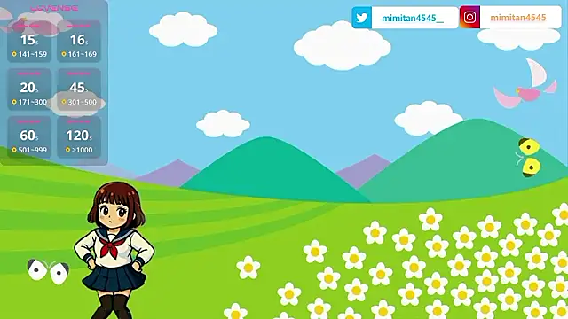 Snapshot of mimitan4545 chatting on June 14, 10:28 am mimitan4545 online show from June 14, 10:28 am