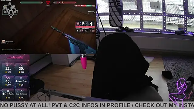 Gamergirl-Linela online show from February 13, 7:45 am