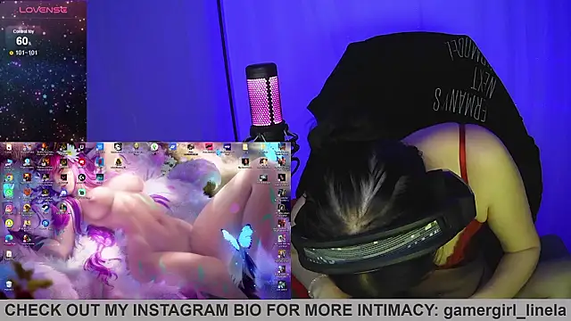 Snapshot of Gamergirl-Linela chatting on March 2, 5:08 am Gamergirl-Linela online show from March 2, 5:08 am