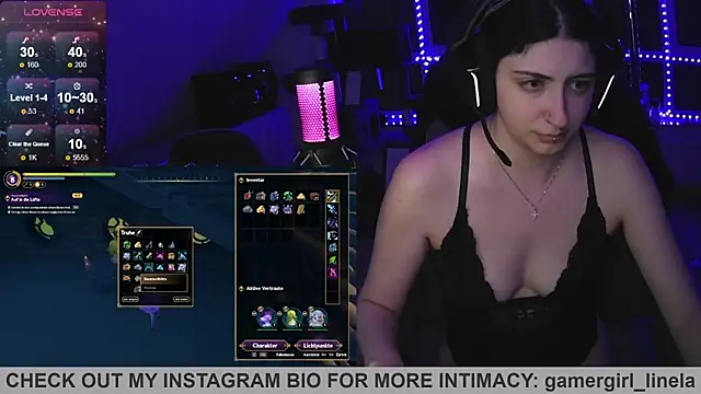 Gamergirl-Linela online show from June 14, 2:24 am
