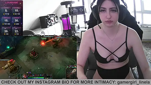 Gamergirl-Linela online show from July 23, 4:49 pm
