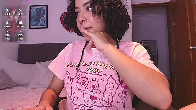 Snapshot of Dhalila_ chatting on March 8, 2:15 am Dhalila online show from March 8, 2:15 am