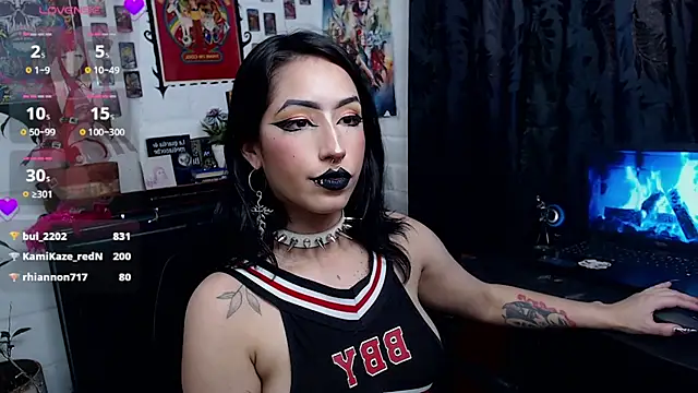 Snapshot of Nyx_Blackmoon chatting on March 9, 4:22 pm Nyx Blackmoon online show from March 9, 4:22 pm