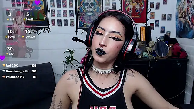 Snapshot of Nyx_Blackmoon chatting on March 9, 7:26 pm Nyx Blackmoon online show from March 9, 7:26 pm