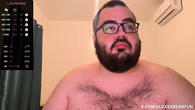 alexxxbear online show from January 16, 1:48 pm