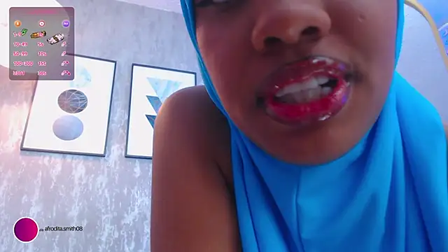 Snapshot of afrodita_smith08 chatting on October 18, 7:03 pm afrodita smith08 online show from October 18, 7:03 pm