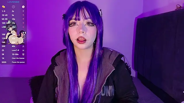 purplelilith3 online show from July 20, 5:11 am