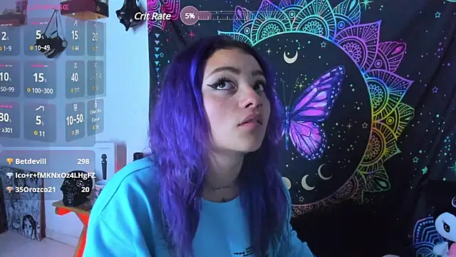 Snapshot of ChloeAllennn chatting on February 24, 5:33 am ChloeAllennn online show from February 24, 5:33 am