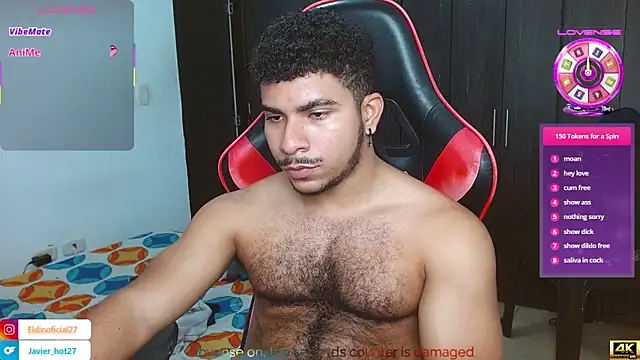 Snapshot of Javier_Hot27 chatting on April 5, 4:48 pm Javier Hot27 online show from April 5, 4:48 pm
