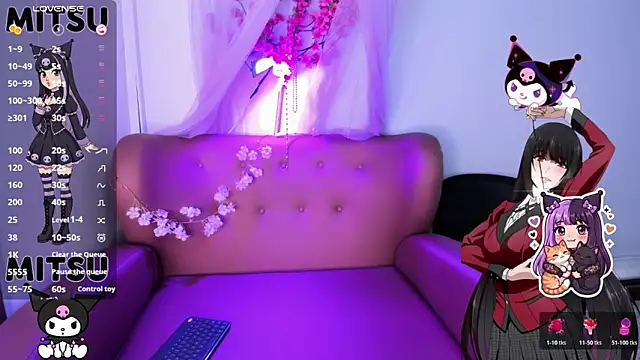 Mitsu Kawii online show from February 5, 7:29 pm