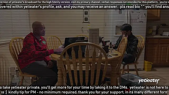 yetieater online show from January 27, 12:01 am