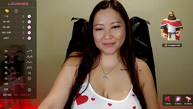 LisaAsianFlower online show from July 28, 5:01 pm