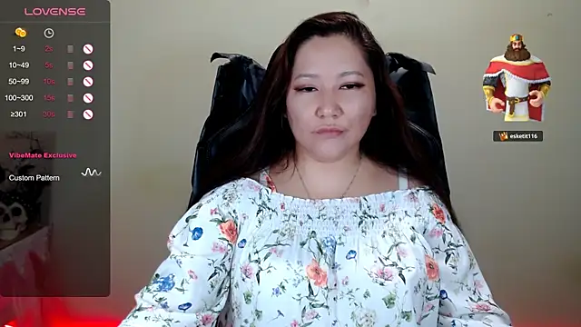 LisaAsianFlower online show from July 30, 4:50 pm