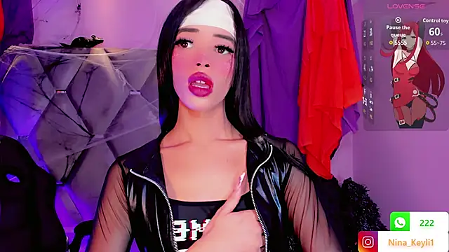 Nina Keyli online show from October 18, 7:58 pm