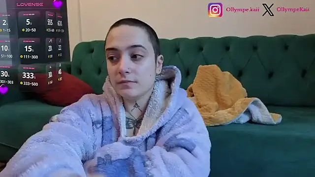 Snapshot of OllympeKaii chatting on December 2, 2:01 pm OllympeKaii online show from December 2, 2:01 pm