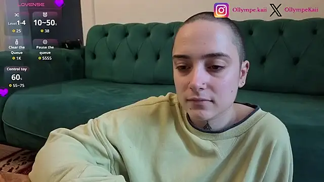 Snapshot of OllympeKaii chatting on December 5, 3:30 pm OllympeKaii online show from December 5, 3:30 pm