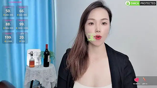 Snapshot of Dewluna chatting on October 16, 7:42 am Dewluna online show from October 16, 7:42 am