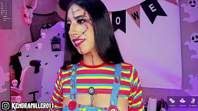 Kendramillerr 1 online show from October 26, 1:11 am