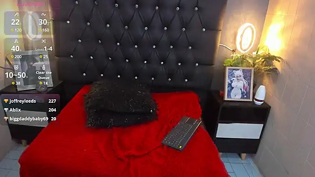 Snapshot of Lissandra_18 chatting on March 15, 7:09 am Lissandra 18 online show from March 15, 7:09 am