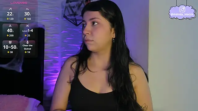 Snapshot of Melody_Black_ chatting on October 26, 2:23 pm Melody Black  online show from October 26, 2:23 pm