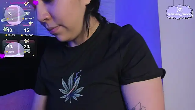 Melody Black  online show from December 18, 8:15 pm