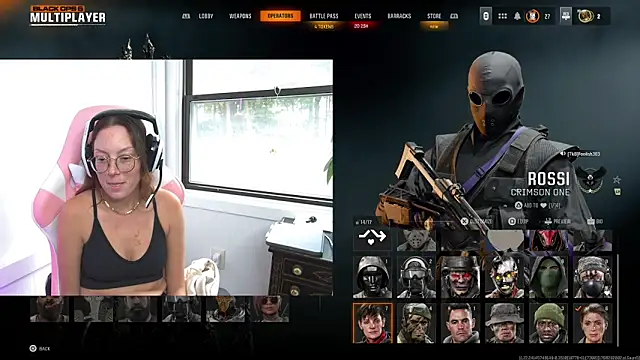 SpaceCowWhore online show from October 13, 5:35 pm