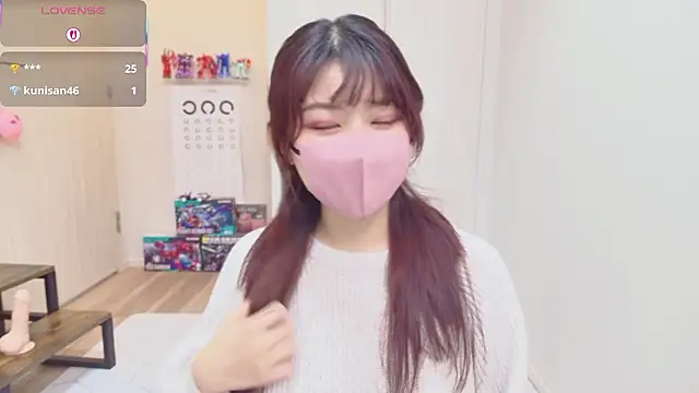 Snapshot of miharu01 chatting on February 18, 1:40 pm miharu01 online show from February 18, 1:40 pm