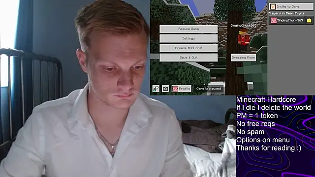 lustylyndon online show from October 4, 4:05 pm