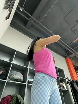 Snapshot of Ninazhang chatting on February 1, 2:54 am Ninazhang online show from February 1, 2:54 am