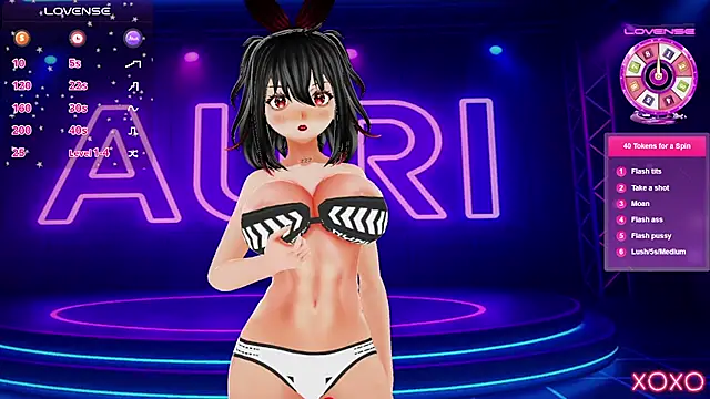 Auri Hikaru online show from October 21, 11:11 am