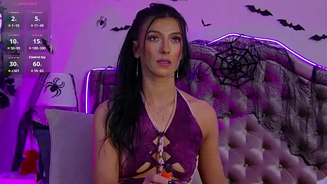 Snapshot of KinkyAmelie chatting on October 26, 5:30 pm KinkyAmelie online show from October 26, 5:30 pm