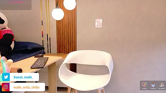 Snapshot of Sweet_Mafe chatting on February 27, 1:00 pm Sweet Mafe online show from February 27, 1:00 pm