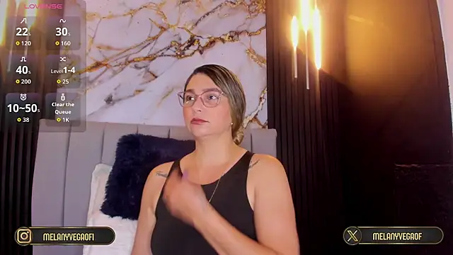 MelanyVegas online show from September 25, 8:18 am